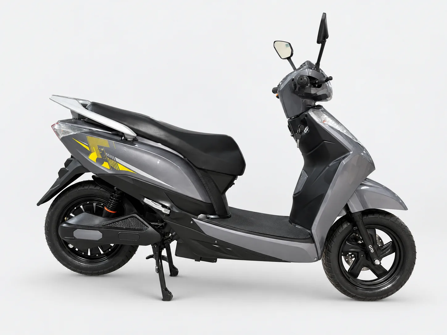 GT Flying Ryd electric scooter, right-facing side profile